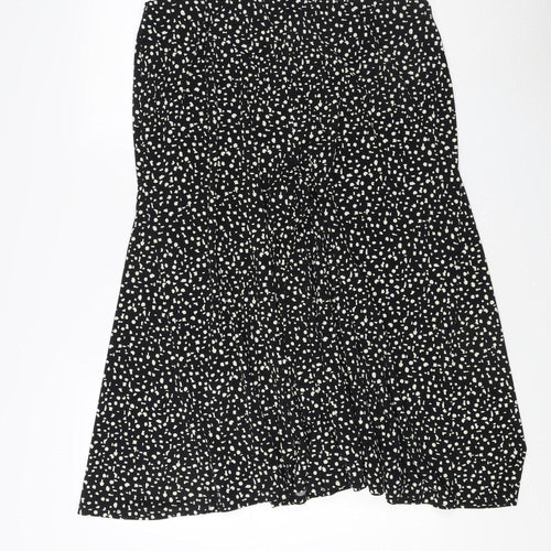 Viyella Women’s Black Polka Dot Skirt L