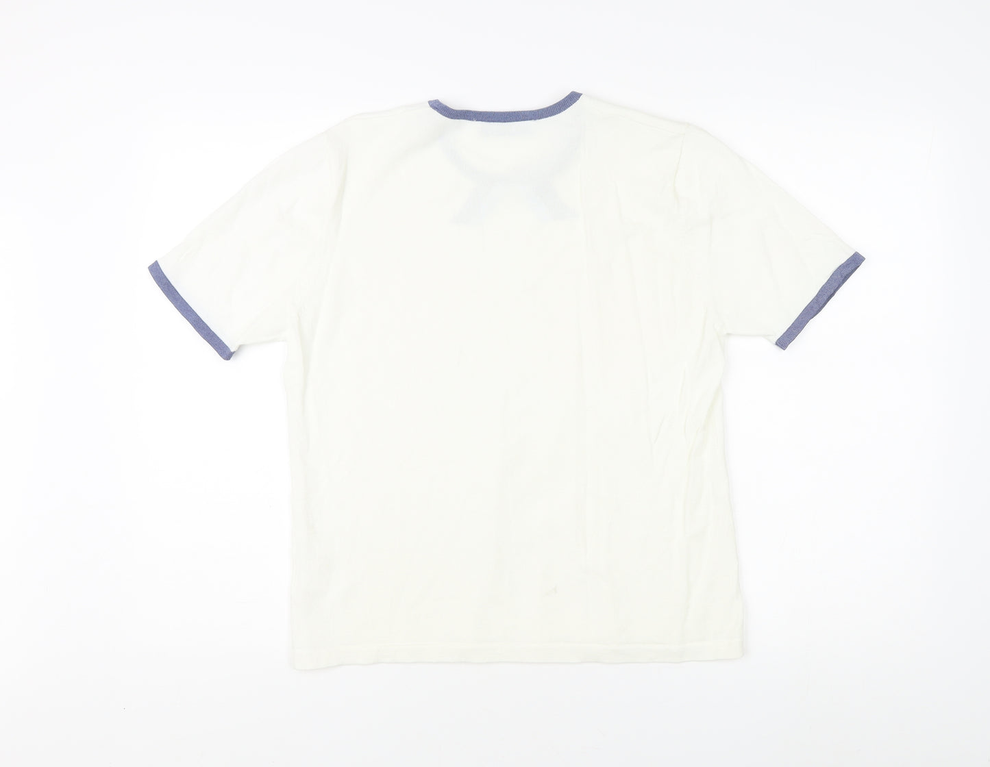 Jacques Vert Women's Ivory Ringer T-Shirt, M, Casual