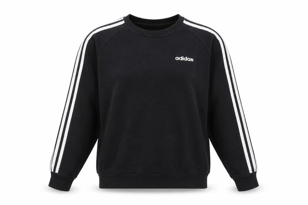Front view of Adidas Women's Black XS Pullover Sweatshirt