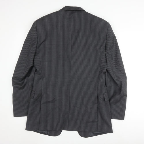 Tommy Hilfiger Men's Grey Suit Jacket - 38R, Business Formal