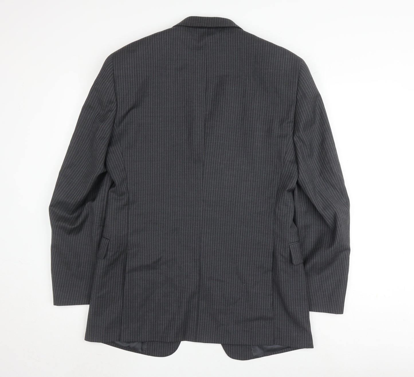 Tommy Hilfiger Men's Grey Suit Jacket - 38R, Business Formal