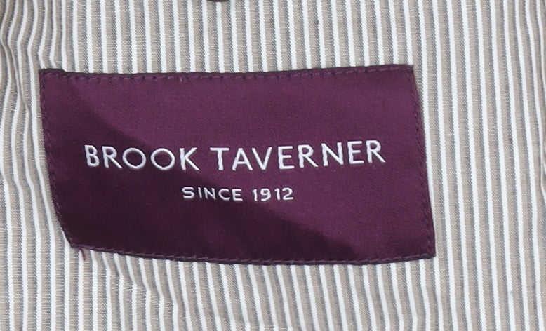Brook Taverner Men's Beige Blazer 42 Regular