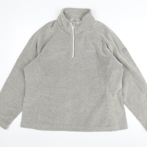 Regatta Women's Grey Pullover Sweatshirt, Size 16