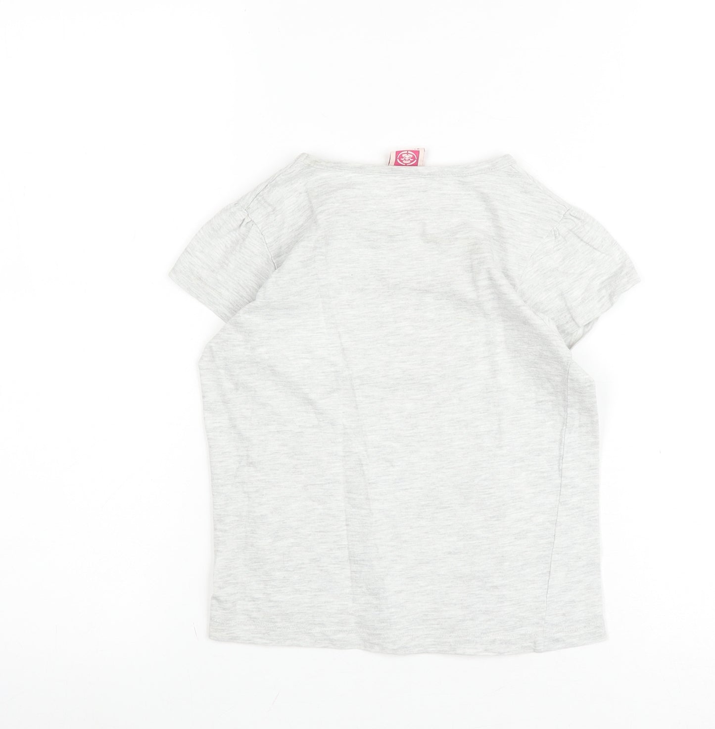Saltrock Girls Grey Graphic Print T-Shirt 5-6 Years