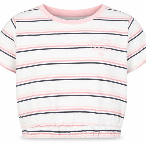 SoulCal & Co Girls' Pink Striped T-Shirt 11-12 Years