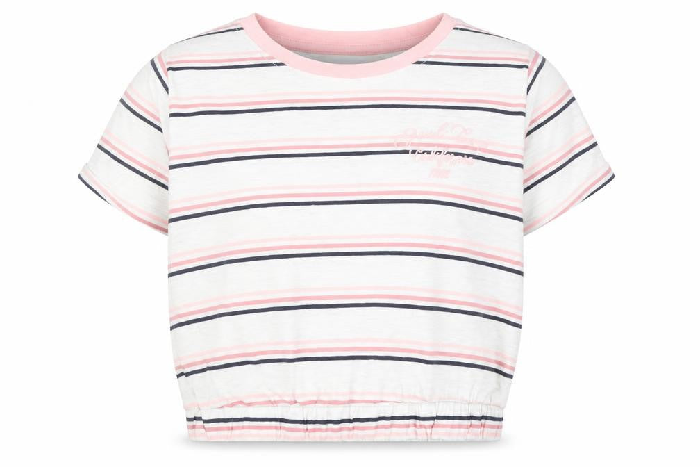 SoulCal & Co Girls' Pink Striped T-Shirt 11-12 Years
