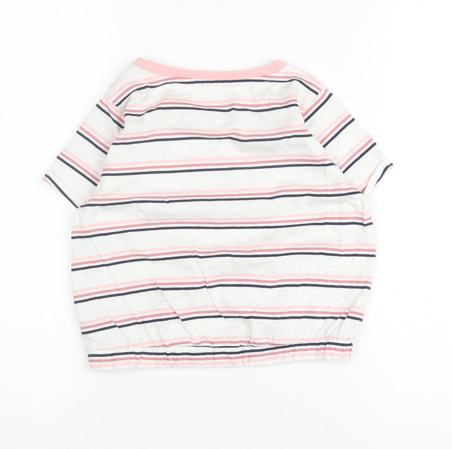 SoulCal & Co Girls' Pink Striped T-Shirt 11-12 Years