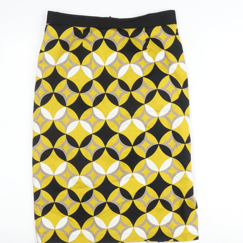 Jasper Conran Women's Geometric Pencil Skirt Size 10