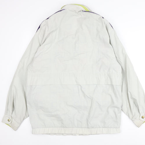 Nuage Women's White Rain Coat Jacket Size 12