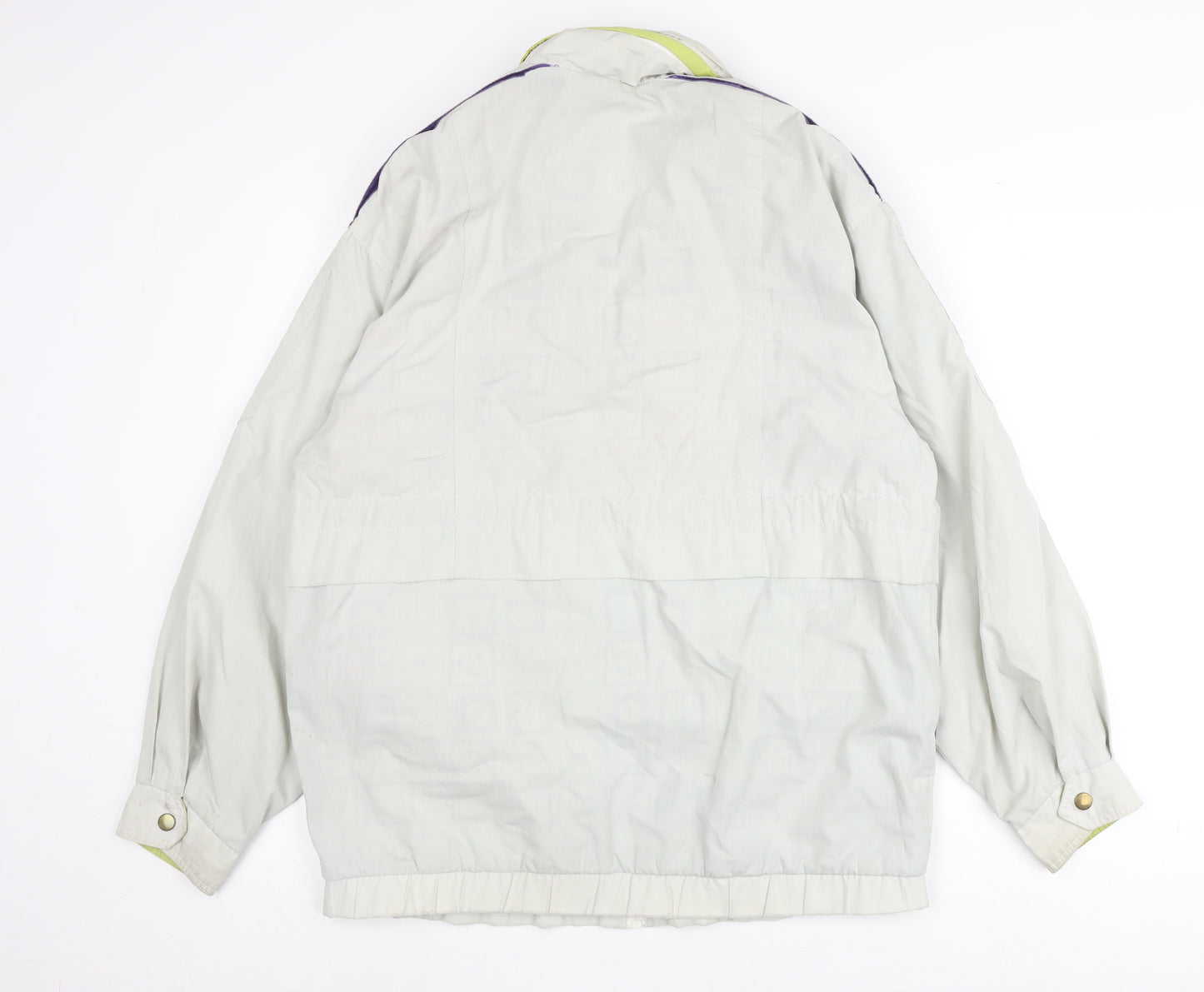 Nuage Women's White Rain Coat Jacket Size 12