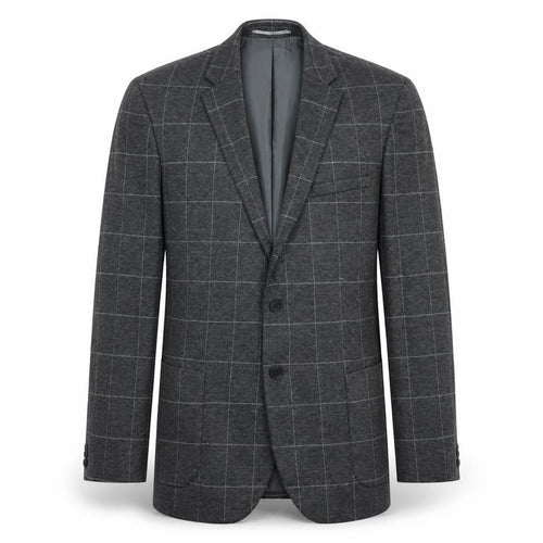 Burton Menswear Grey Check Blazer 46XL Men's Jacket