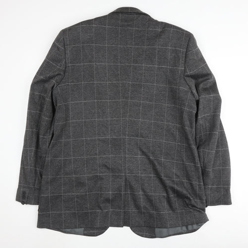 Burton Menswear Grey Check Blazer 46XL Men's Jacket