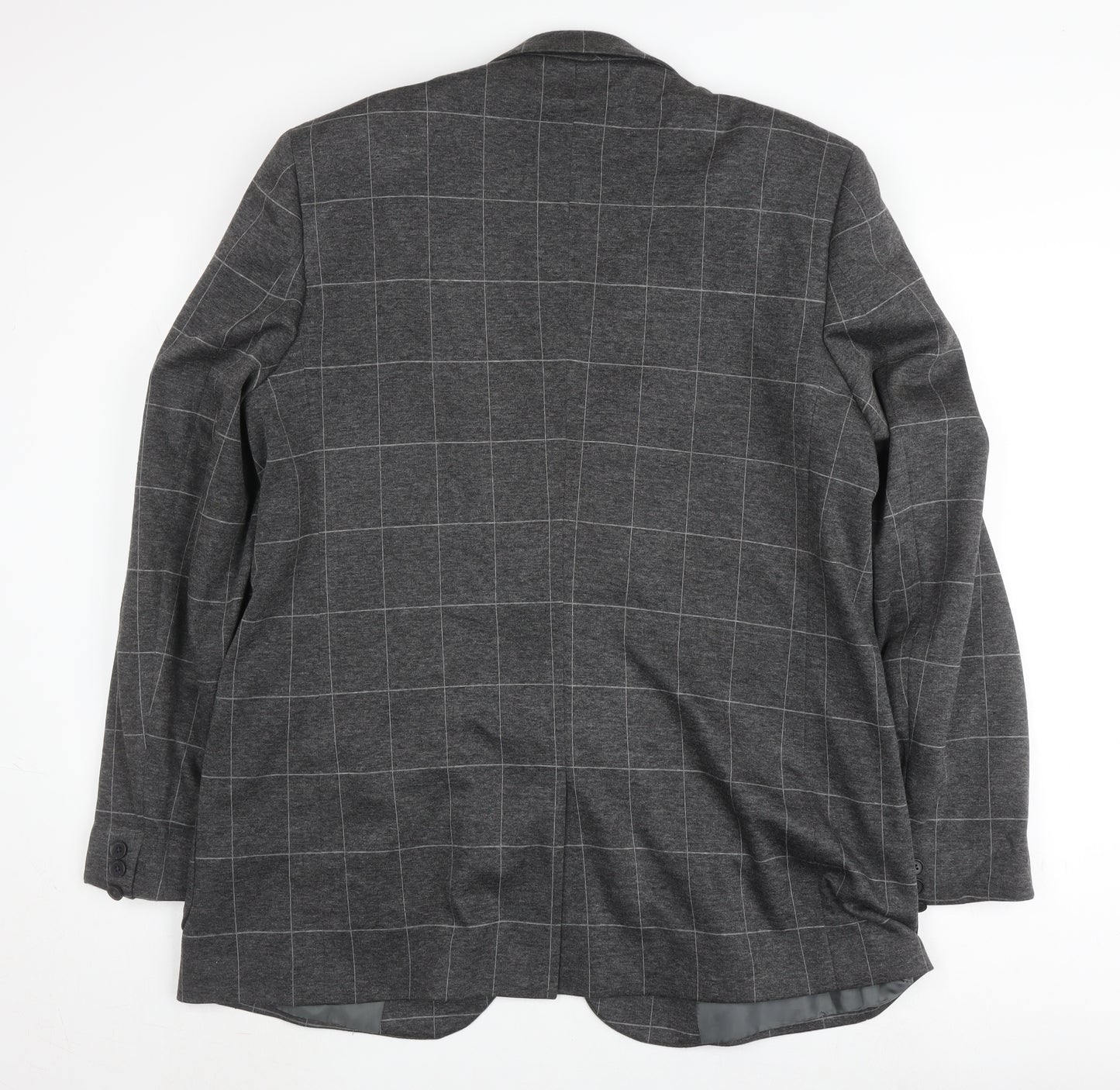 Burton Menswear Grey Check Blazer 46XL Men's Jacket