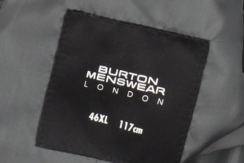 Burton Menswear Grey Check Blazer 46XL Men's Jacket