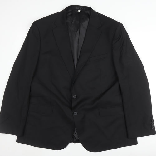 Marks and Spencer Men's Black 48R Blazer Jacket