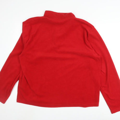 Regatta Men's Red Fleece XL Pullover Sweatshirt