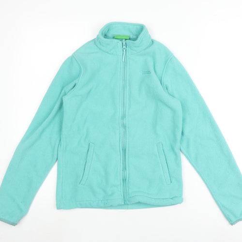 Mountain Warehouse Girls' Green Fleece Jacket 11-12 Years