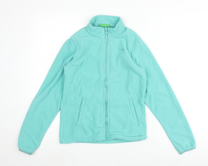 Mountain Warehouse Girls' Green Fleece Jacket 11-12 Years