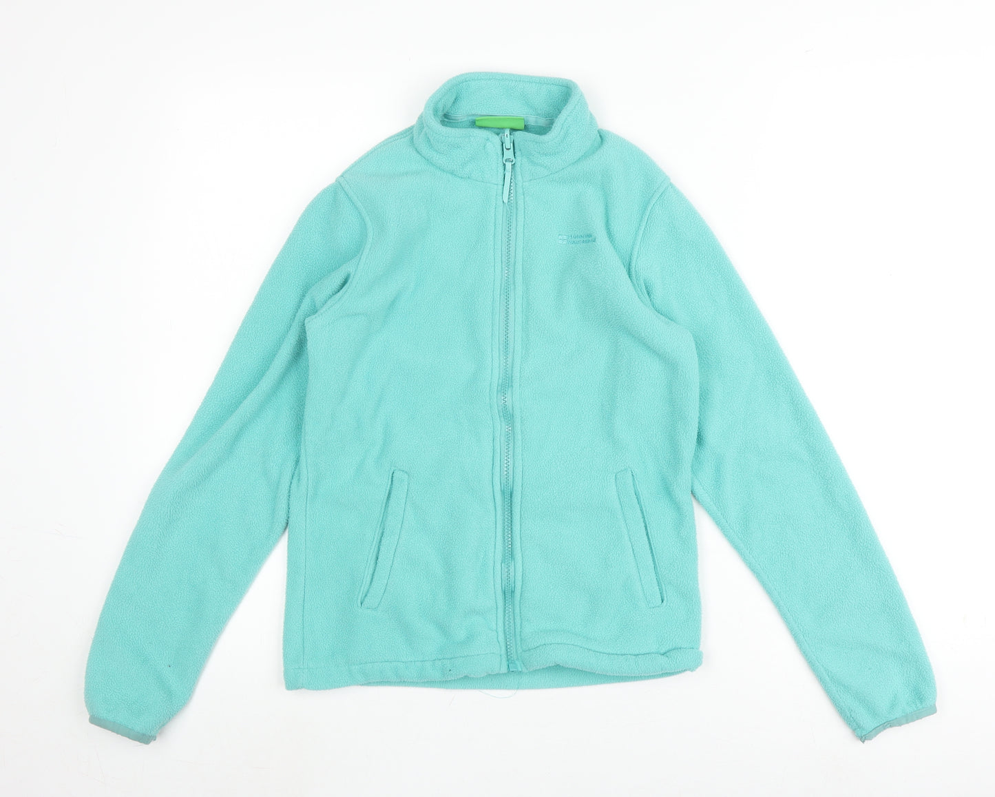 Mountain Warehouse Girls' Green Fleece Jacket 11-12 Years