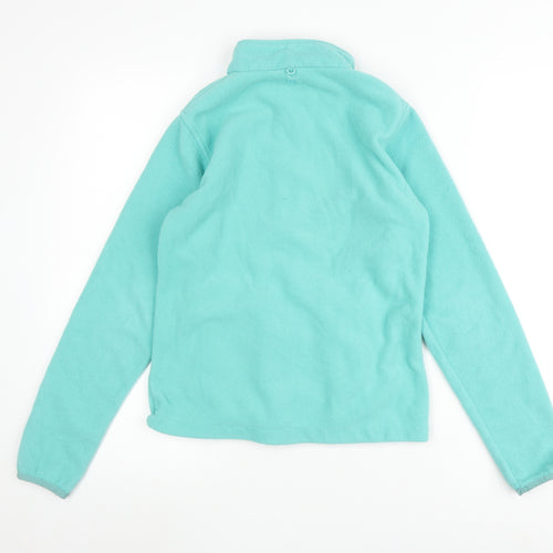 Mountain Warehouse Girls' Green Fleece Jacket 11-12 Years