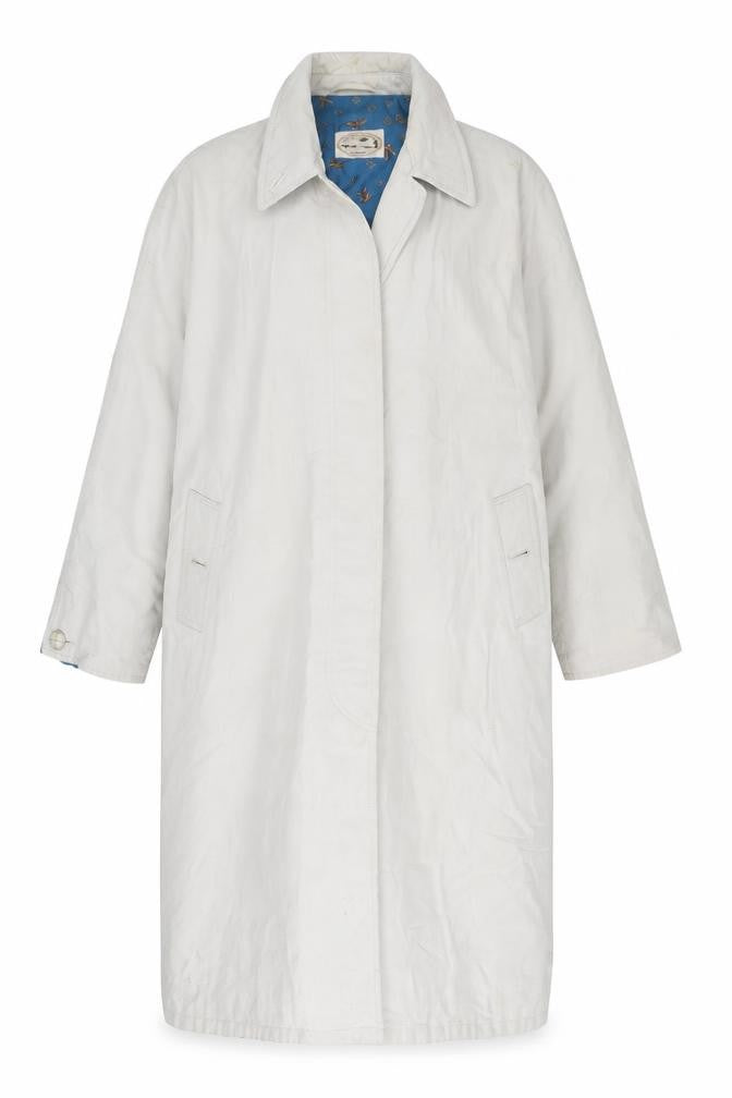 Front view of The Great Outdoor Beige Women's Overcoat, size 12