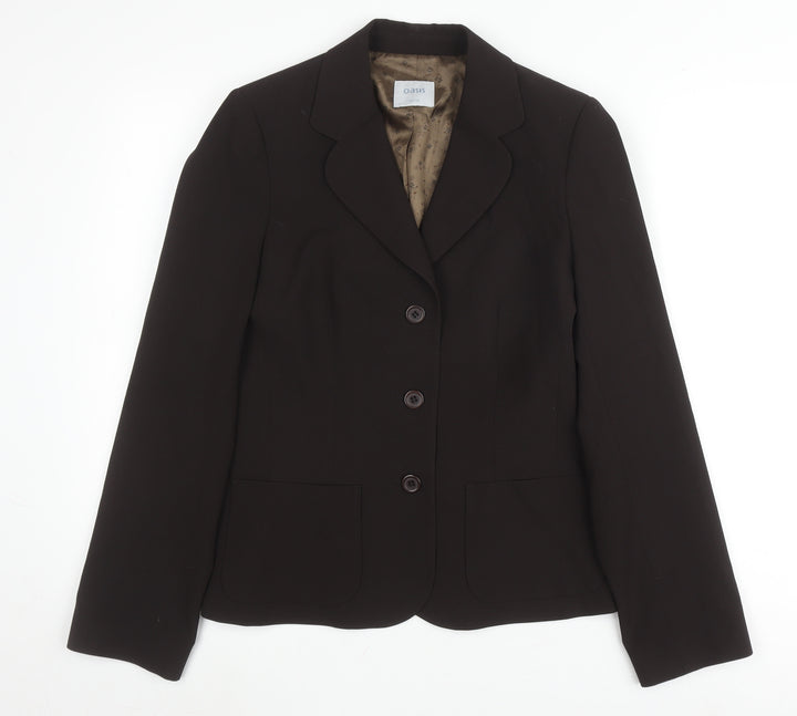 Oasis Women's Black Suit Jacket, Size 12, Business Wear
