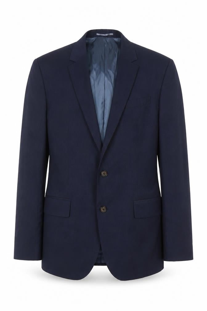 Front view of River Island Men's Blue Blazer 42 Regular