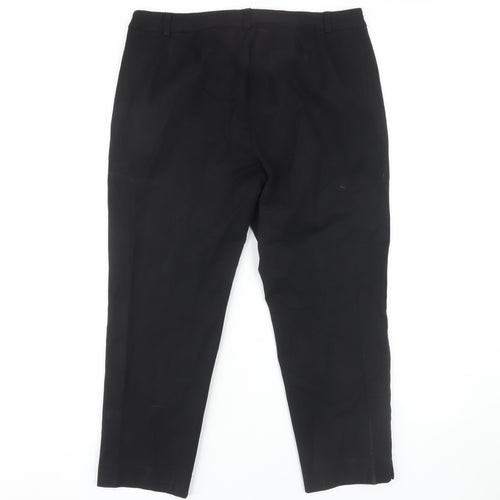 Marks and Spencer Women's Black Trousers Size 14