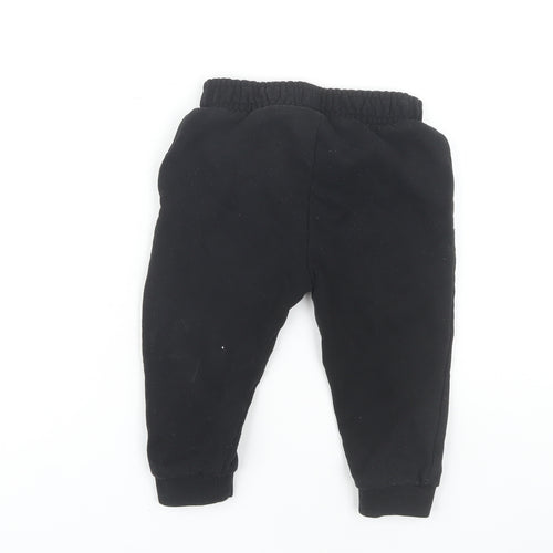 Ben Sherman Boys Black Jogger Trousers 2 Years Casual