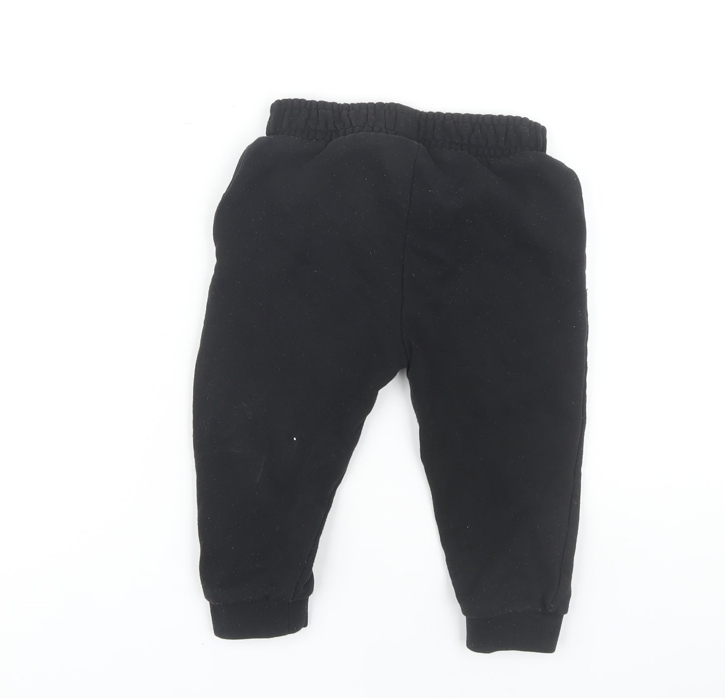 Ben Sherman Boys Black Jogger Trousers 2 Years Casual