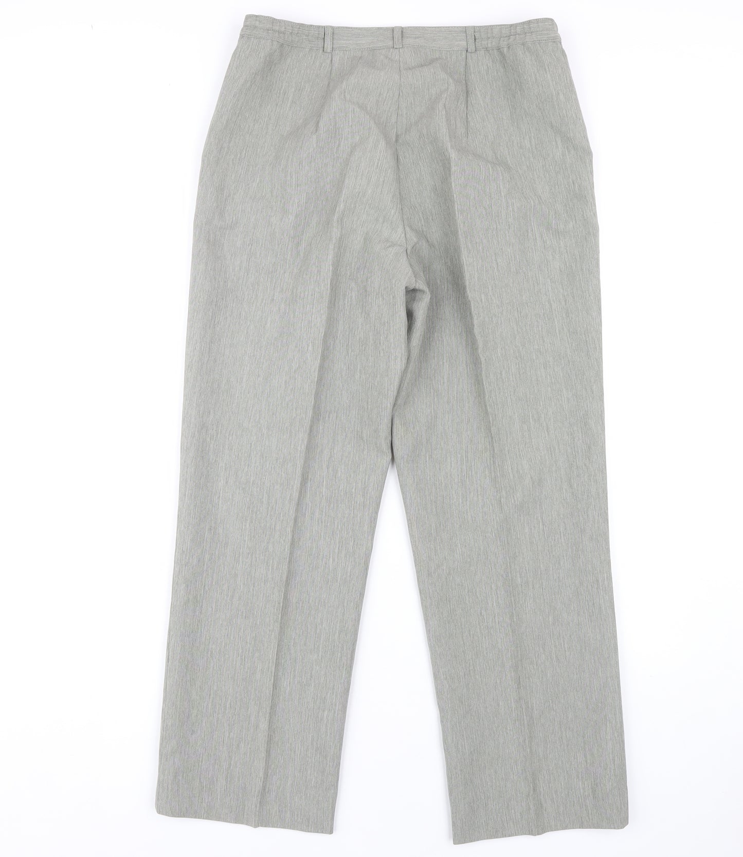 Debenhams Women's Grey Dress Pants, Size 12, Classic Fit