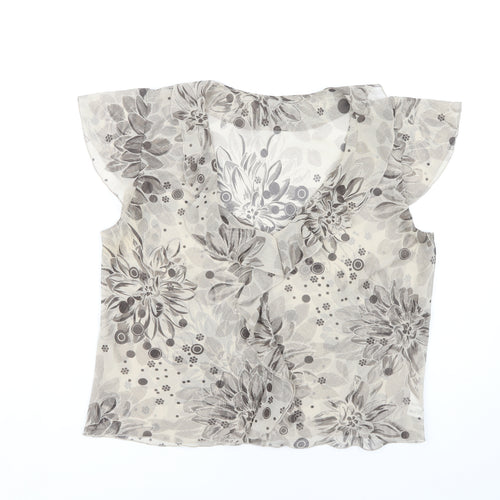 Marks and Spencer Women's Multicoloured Floral Blouse Size 18