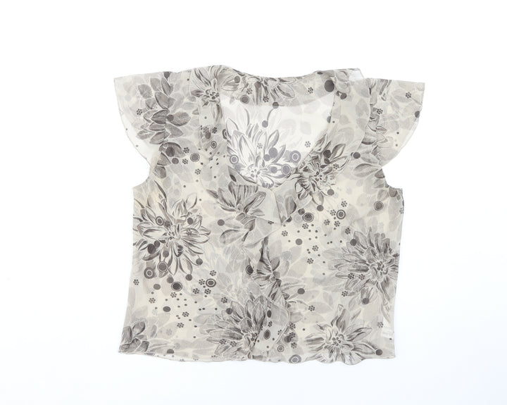 Marks and Spencer Women's Multicoloured Floral Blouse Size 18
