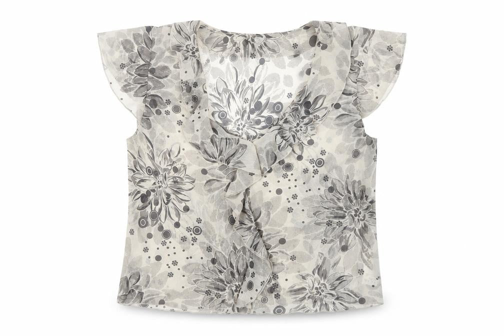 Front view of Marks & Spencer Women's Multicoloured Floral Blouse, size 18