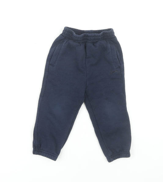 Slazenger Boys Blue Sweatpants 2-3 Years