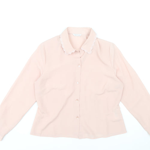 Eastex Women's Pink Blouse Size 12, Long Sleeve