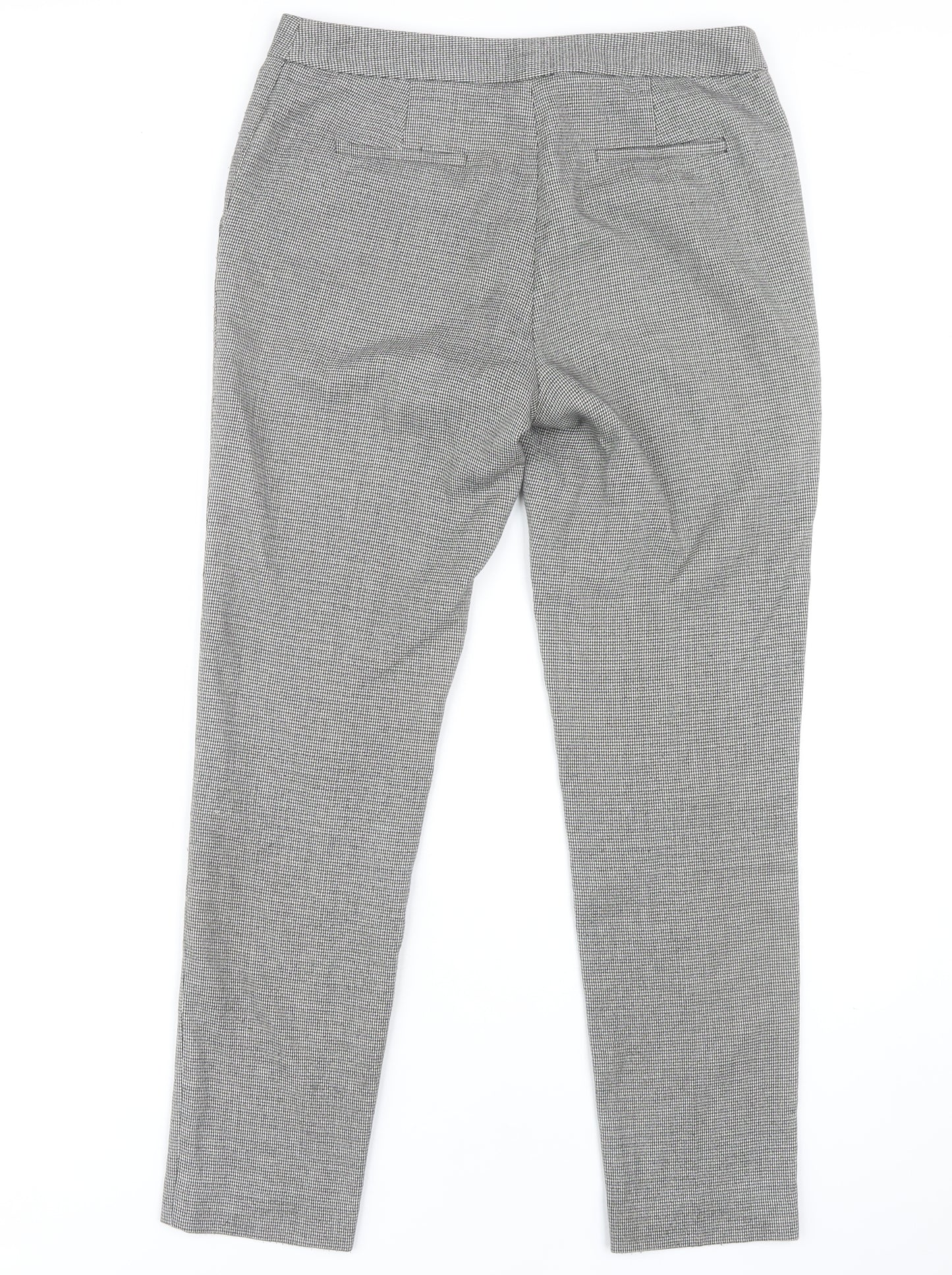 Next Women’s Grey Skinny Trousers UK 8, Polyester Blend