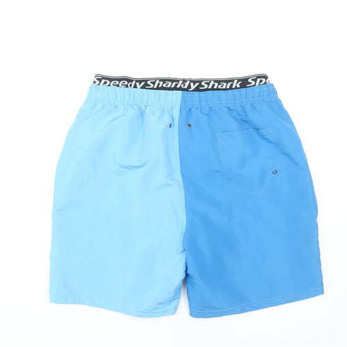Speedy Shark Men's Blue Swim Shorts 2XL