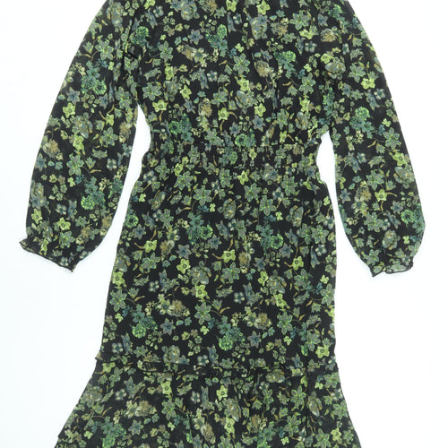 Bodyflirt Women's Multicoloured Floral Dress Size 10