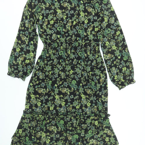 Bodyflirt Women's Multicoloured Floral Dress Size 10