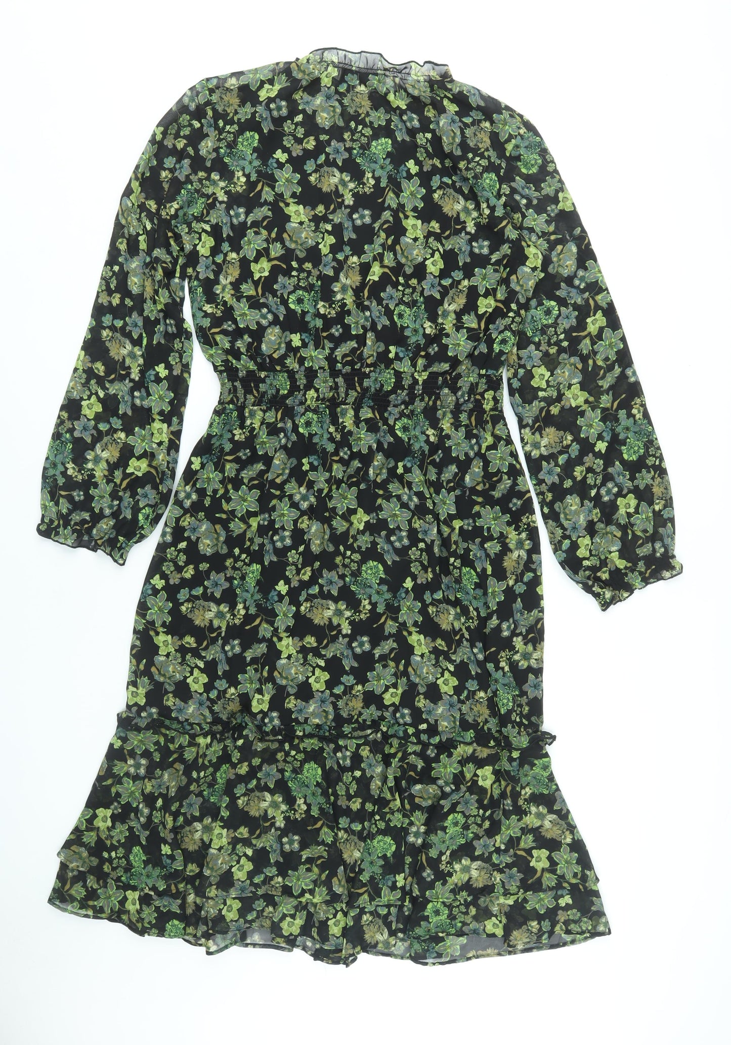 Bodyflirt Women's Multicoloured Floral Dress Size 10