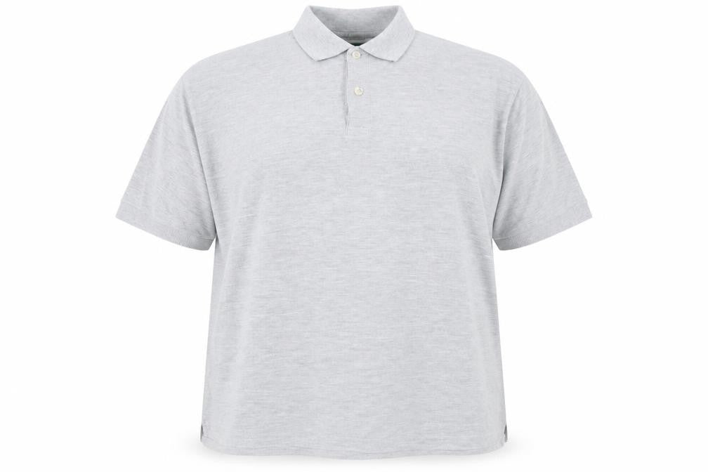 Hawkshead Sports Men's Grey XL Short Sleeve Polo