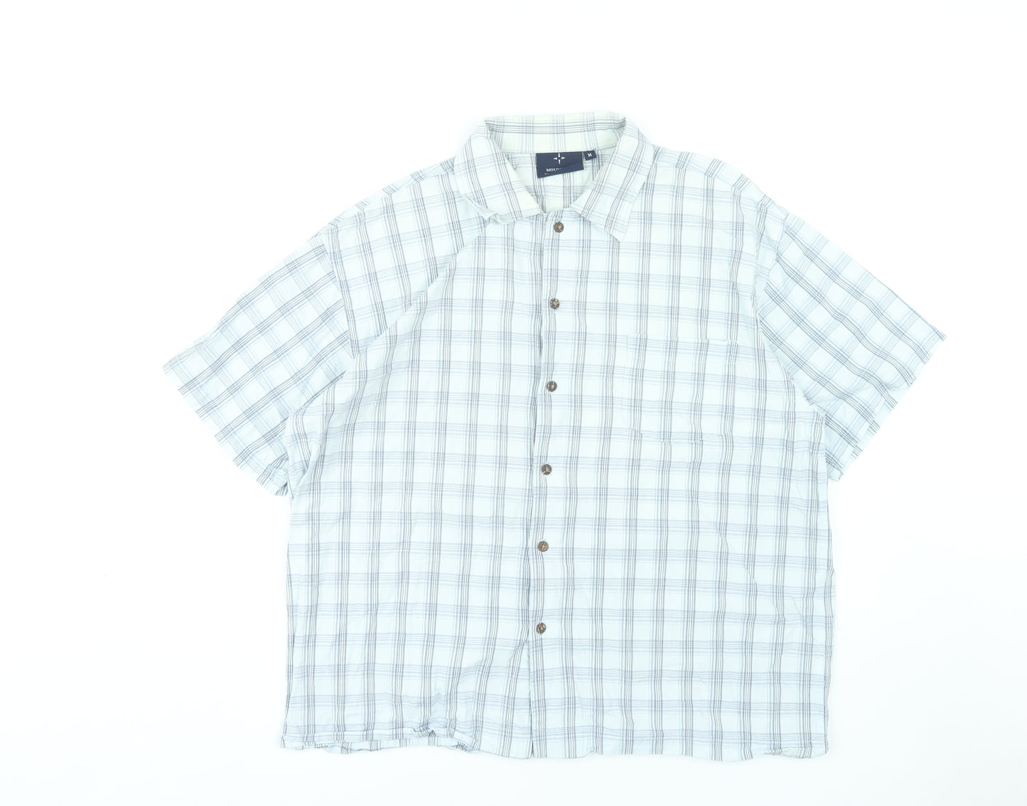 Mountain Warehouse Men's M Check Shirt Short Sleeve