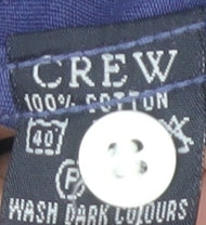 Crew Clothing Co. Men's Blue Long Sleeve Shirt XL