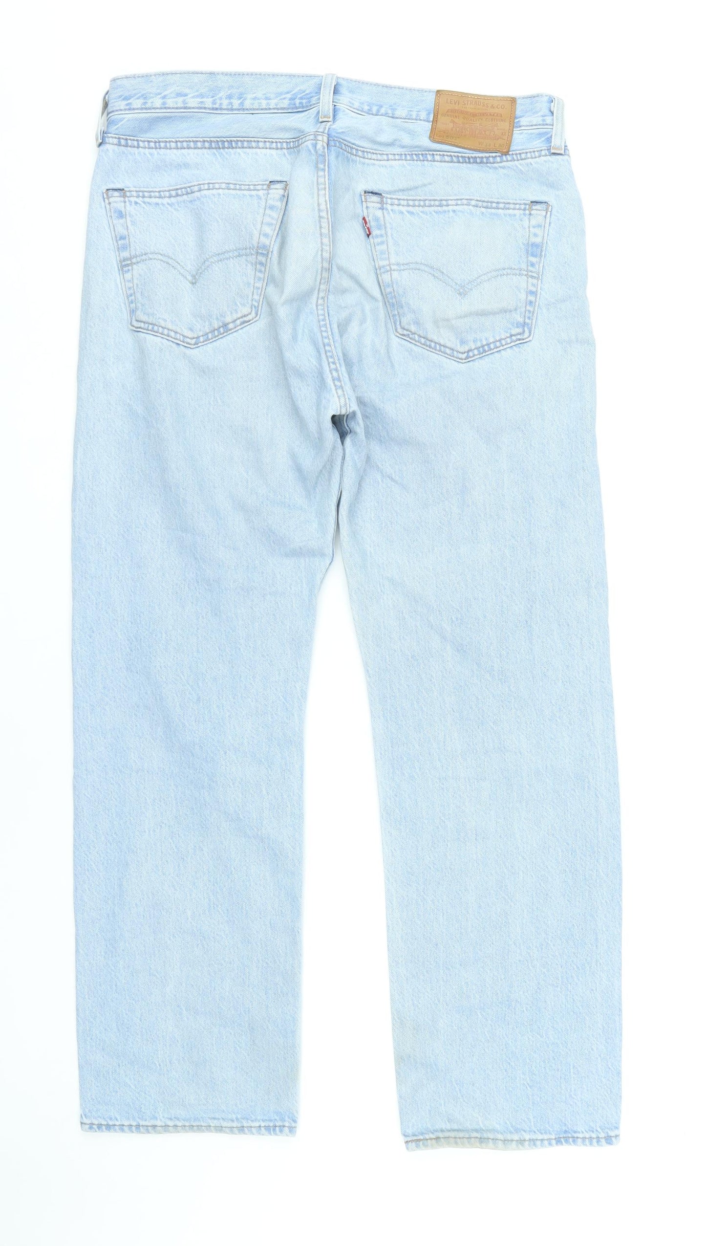 Levi's 501 Men's Blue Straight Jeans 34 x 30