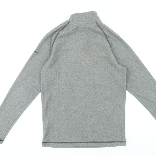 Trespass Men's Grey 1/4 Zip Sweatshirt XS