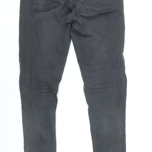Topshop Women's Black Skinny Jeans Size 14