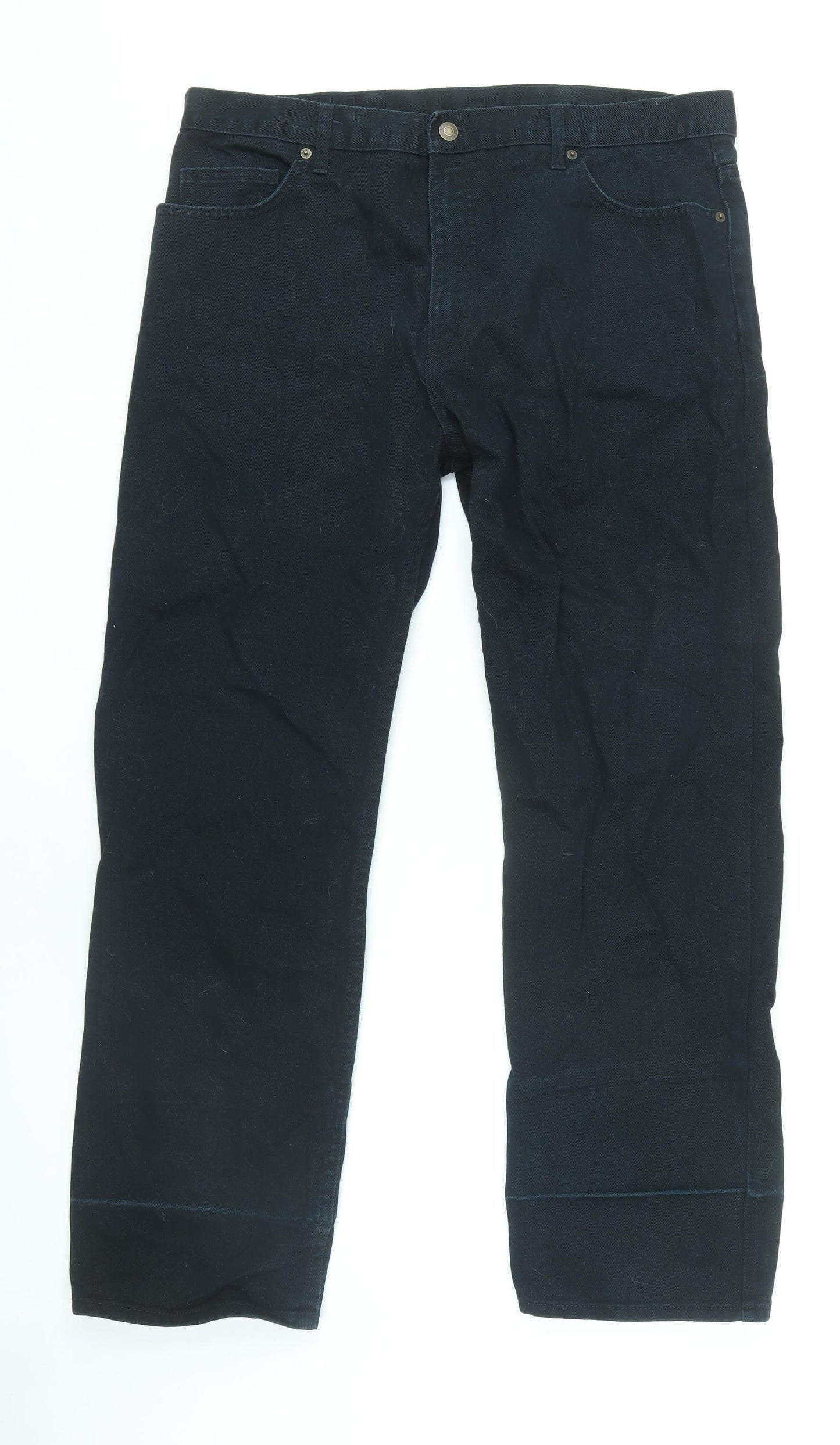 Marks and Spencer Men's Black Jeans, 38 Waist