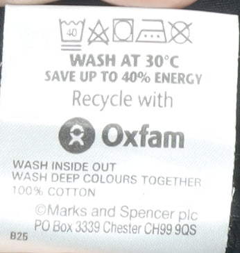 Marks and Spencer Men's Black Jeans, 38 Waist