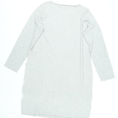 Heine Women's Colourblock Beaded Shift Dress Size 18